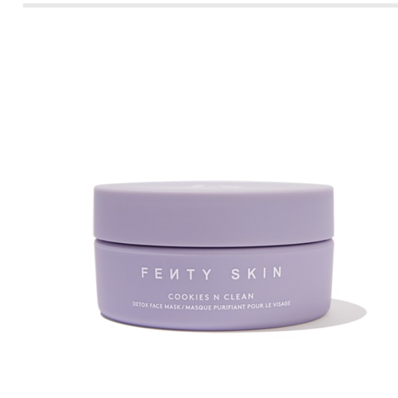 NWT FENTY SKIN Cookies N Clean Whipped ClayDetox Mask Salicylic Acid + Charcoal - Picture 2 of 2